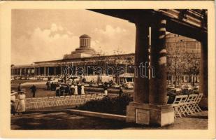 Wroclaw, Breslau; Ausstellung zur Jahrhundertfeier der Freiheitskriege Breslau 1913. Blick auf das Hauptrestaurant / restaurant, exhibition (EK)