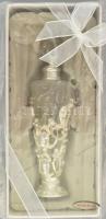 Design parfümös üveg, bontatlan csomagolásában, m: 13 cm