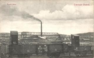 Ózd emelő daru és tehervagon