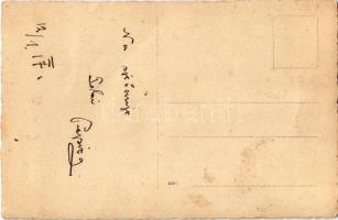 1917 SMS Zenta Osztrák-Magyar Haditengerészet Zenta-osztályú védett cirkáló matróza és szerelme / K....