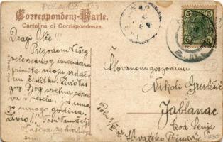 SMS Aspern az Osztrák-Magyar Haditengerészet Zenta-osztályú védett cirkálója / K.u.K. Kriegsmarine /...