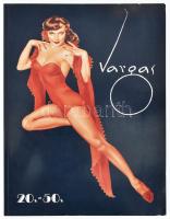 Vargas. Berlin, 1990, Benedikt Taschen. Gazdag képanyaggal, Alberto Vargas festőművész erotikus, pin-up képeinek reprodukcióival illusztrálva. Német nyelven. Kiadói papírkötés.