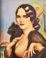 Vargas. Berlin, 1990, Benedikt Taschen. Gazdag képanyaggal, Alberto Vargas festőművész erotikus, pin...