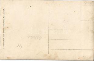 SMS Aspern az Osztrák-Magyar Haditengerészet Zenta-osztályú védett cirkáló matróza érdemkereszttel /...