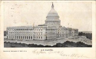 1907 Washington, U.S. Capitol - Addressed to Josef Witek Musikmeister K.u.k. Kriegsmarine (EB)