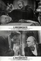 cca 1972 ,,A mesterdetektív" című angol film jelenetei és szereplői (Laurence Oliver és Michael...