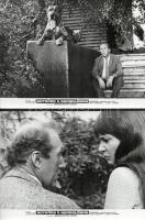 cca 1973 ,,Botrány a nyaralóban" című szovjet film jelenetei és szereplői, 17 db vintage produk...