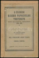 Faragó János Dr.:. A Csanádi Kisebb Papnevelde története. Szent Gellérttől napjainkig (1030-1925). A Szent Imre Intézet ,,Emericanum&quot; ötven éves évfordulója alkalmából. Timisoara (Temesvár), 1925. Der Landbote. 2 sztl. lev., 183. p., Kiadói papírkötésben, ragasztott bortíóval Ritka!