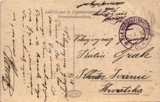 1918 SMS SAIDA Osztrák-Magyar Haditengerészet Novara-osztályú gyorscirkálója / Kleiner Kreuzer K.u.K...