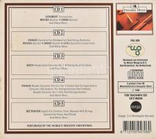 5 CD-s klasszikus válogatás Vivaldi, stb