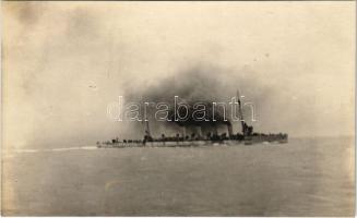 SMS SAIDA Osztrák-Magyar Haditengerészet Novara-osztályú gyorscirkálója / Rapidkreuzer K.u.K. Kriegsmarine / Austro-Hungarian Navy light cruiser. photo