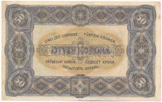 1920. 50K "Orell Füssli Zürich" nyomdahely jelöléssel T:F szép papír Adamo K25