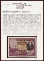 Spanyolország 1928. 50P német nyelvű ismertetővel T:II