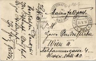 1916 SMS Helgoland az Osztrák-Magyar Haditengerészet Helgoland-osztályú gyorscirkálója Durazzo után ...