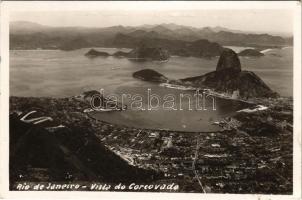 1933 Rio de Janeiro, Vista do Corcovado. photo
