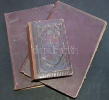 1927 3db könyv közte, 2db Tolnai Világlexikona (A-Bad) illetve egy régi múlt század eleji Rózsakert katolikus imádságoskönyv, mind sérült állapotban