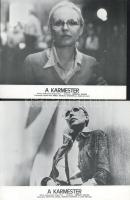 cca 1982 ,,A karmester" című lengyel film jelenetei és szereplői, 10 db produkciós filmfotó (vi...
