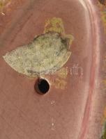 Zsolnay kisplasztika - Anya gyermekével. Terv.: Török János. Savmaratott eozin mázakkal fedett öntöt...