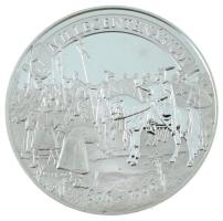 Bognár György (1944-) 1996. "Millecentenárium" kétoldalas jelzett Ag emlékérem, kapszulába...