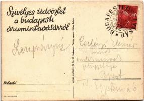 1947 Íz - szín - zamat. Franck cikóriakávé reklámja. Budapesti Árumintavásár / Hungarian chicory cof...