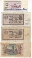 Német Harmadik Birodalom 1942. 5M + NDK 1964. 5M (2x) + 1975. 5M T:F,VG
German Third Reich 1942. 5 ...