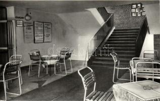 Budapest XIII. Csavargyár utcai munkásszálló hallja