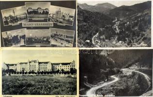 42 db RÉGI erdélyi város képeslap vegyes minőségben / 42 pre-1945 Transylvanian town-view postcards in mixed quality