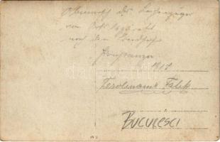 1917 Bucharest, Bukarest, Bucuresti, Bucuresci; német katonák / WWI German military, soldiers. photo...