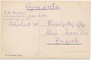 Sunja, Kolodvor / Pályaudvar, vasútállomás. A. Gomercic kiadása / railway station (EK)