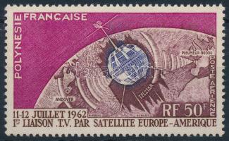 1962 Az első közvetlen televíziós adás bélyeg Mi 23