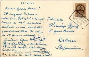 1941 Kiskunhalas, Sóstó strandfürdő + "P.U. SZEKRÉNYBŐL"