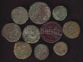 Római Császárság 10db kisbronz