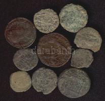 Római Császárság 10db kisbronz