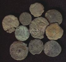 Római Császárság 10db kisbronz