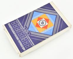 Ezüstözött egyszemélyes készlet, bontatlanul, dobozában