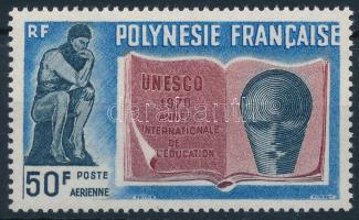 Az oktatás nemzetközi éve - UNESCO bélyeg, International Year of Education - UNESCO stamp