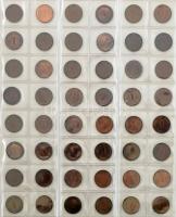 Németország 1874-1996. Tartalmas, mintegy ~1100db-os német érmegyűjtemény összesen négy berakóalbumb...