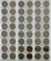 Németország 1874-1996. Tartalmas, mintegy ~1100db-os német érmegyűjtemény összesen négy berakóalbumb...