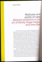 Károly Hopp-Halász / Imre Bak. Radiuses and points of view. Szerk.: Róna Kopeczky. Szöveg Dávid Fehé...
