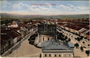 1917 Igló, Zipser Neudorf, Spisská Nová Ves; Kossuth és Deák sor látképe / street view