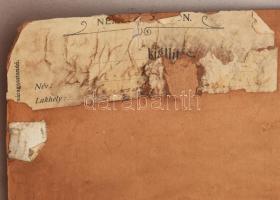 Rónai jelzéssel: Parkban. Pasztell, karton. Hátoldalán Nemzeti Szalon kissé sérült címkéjével, amely...