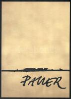 Pauer. Pauer Gyula műveinek jegyzéke. Összeáll. és szerk.: Szőke Annamária. Bp., 2005, Műcsarnok, 40 p. Magyar és angol nyelven. Gazdag képanyaggal illusztrált. Kiadói papírkötés.