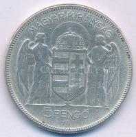 1930. 5P Ag "Horthy jobbra" T:F ph.
Adamo P8