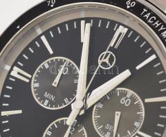 Mercedes Benz Business Chronograph napelemes, akkumulátoros karóra, eredeti dobozával leírással, kar...