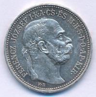 1914KB 1K Ag "Ferenc József" T:AU,XF patina  Adamo K5.1