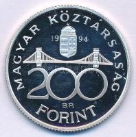 1994. 200Ft Ag "Deák" T:PP 
Adamo F13.1