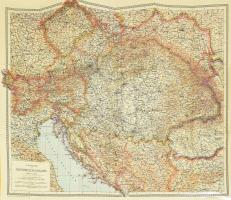 2 db reprint térkép: G. Freytags Karte von Österreich Ungarn / Az Osztrák-Magyar Monarchia 1914-ben,...