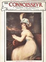 1914 The Connoisseur - A magazine for collectors. Gyűjtői képes magazin fél évfolyama bekötve, jó állapotban félvászon kötésben