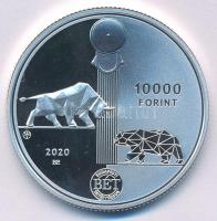 2020. 10.000Ft Ag "30 éves a Budapesti Értéktőzsde" T:PP