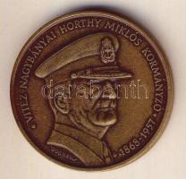 1993. "Horthy Miklós - Kenderes" patinázott Br emlékérem T:2